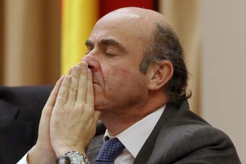 Spanish Economy Minister De Guindos