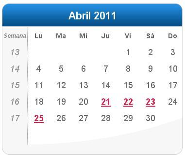 calendario 2011 abril. Calendario-Abril-2011