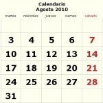 Calendario agosto-2010 Calendario agosto-2010
