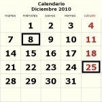 Calendario diciembre-2010 Calendario diciembre-2010