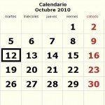 Calendario octubre-2010 Calendario octubre-2010