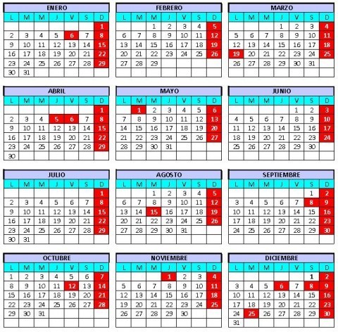 Calendario-Asturias-2012