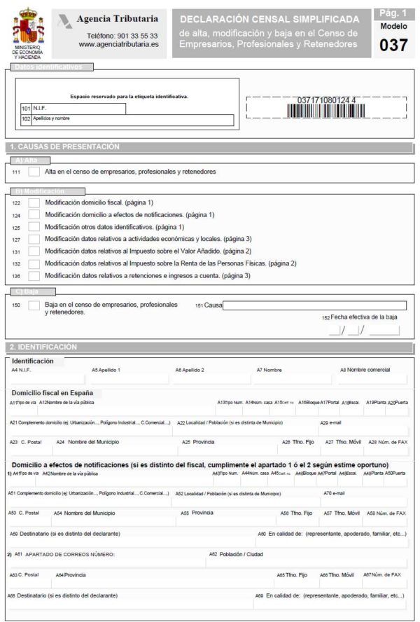 Cómo darse de alta como profesional autónomo | Agencia Tributaria