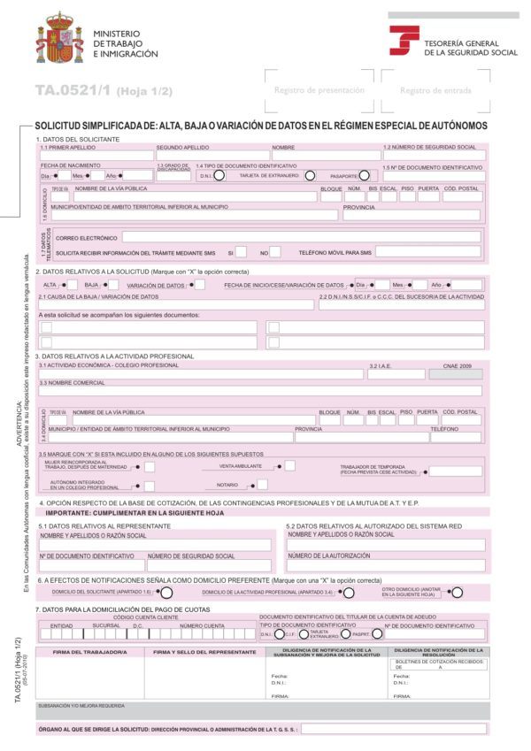 Cómo darse de alta como profesional autónomo | Seguridad Social