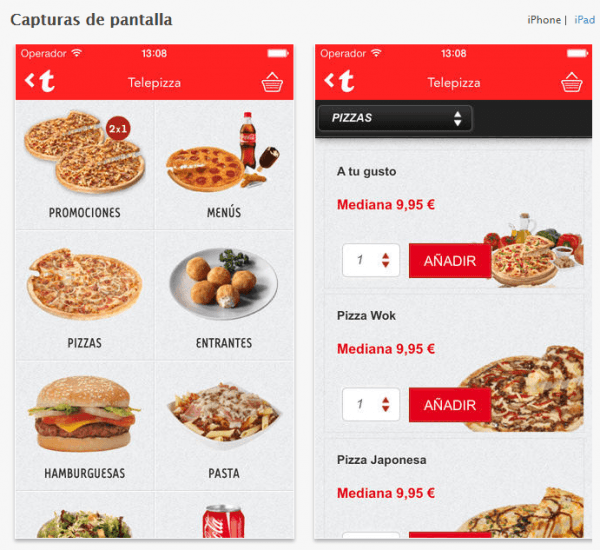PRECIOS DE TELEPIZZA PRECIOS DE TELEPIZZA
