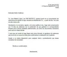 Carta De Despido Voluntario Ejemplo - Apple Jack q