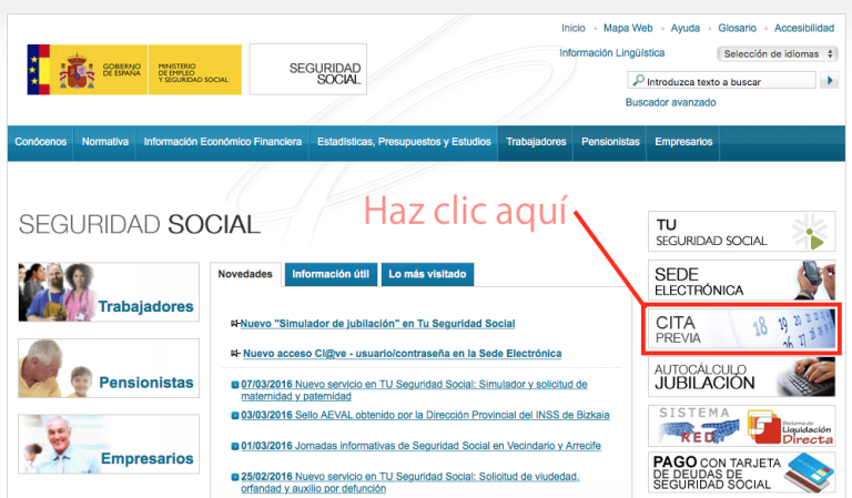 Cómo Pedir Cita En La Seguridad Social 3437