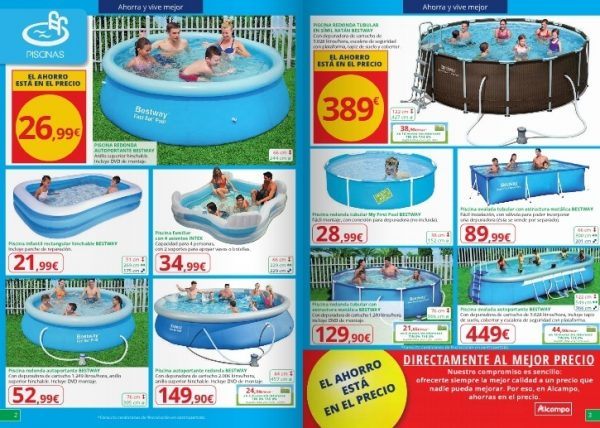 rebajas-alcampo-verano-2016-piscina