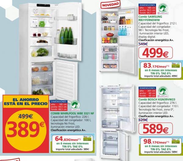 Rebajas de verano Alcampo 2017 | Electrodomésticos Portada Blanco Ahorro.pdf