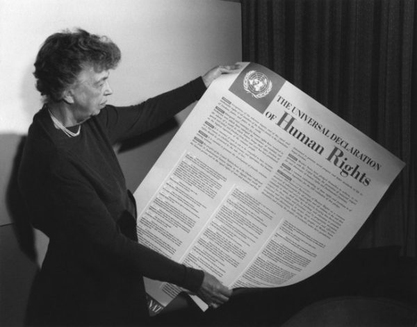 Cuándo es el Día de los Derechos Humanos 2020 Eleanor Roosvelt