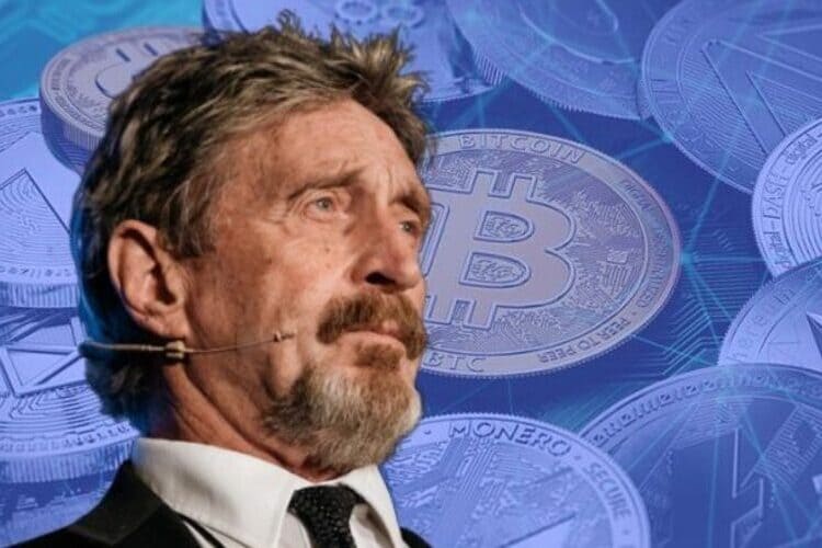John mcafee net worth bitcoin