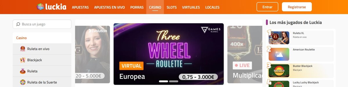 luckia casino casinos online fiables